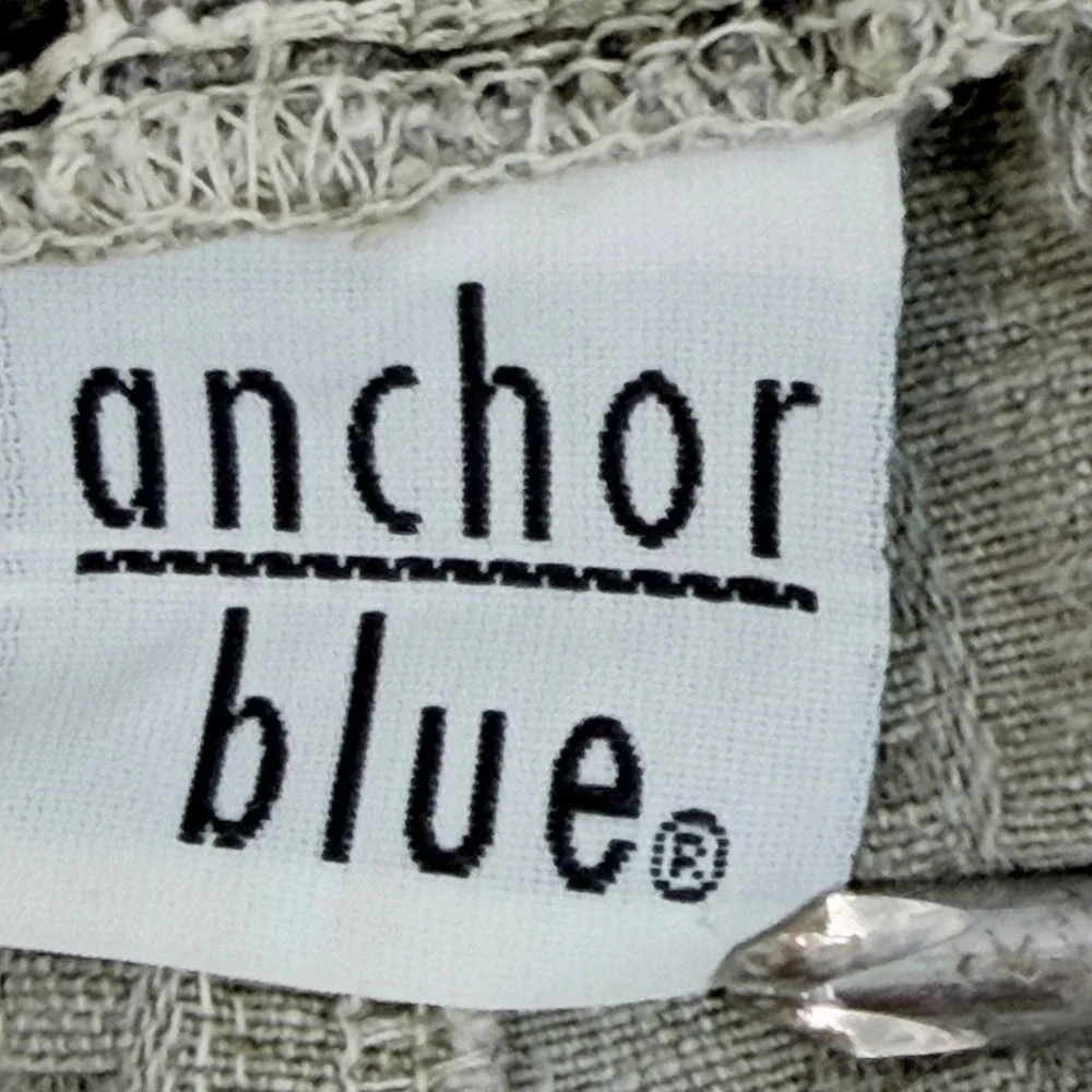 Anchor Blue Shorts Mens Large Grey Excellent Vintage 90s Cotton Gorpcore Skater